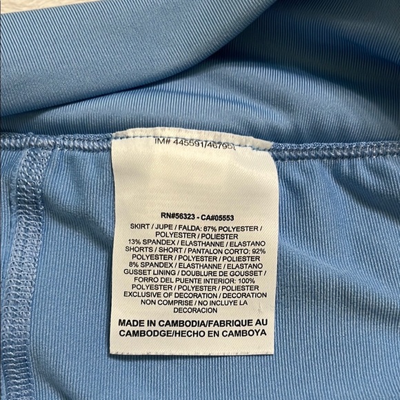 Nike Blue Athletic Skirt - Picture 7 of 9